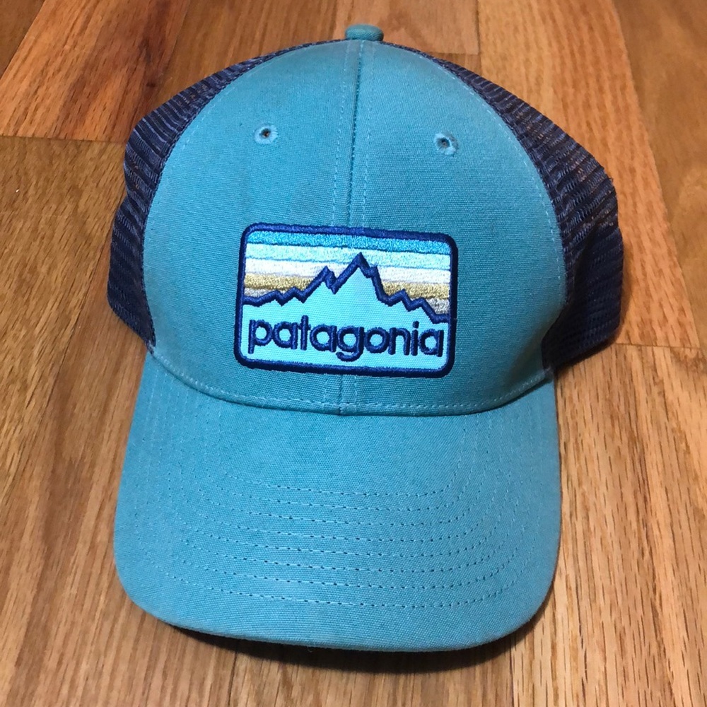 Patagonia Hat teal with mesh back